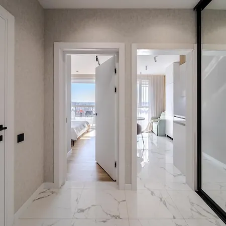 Apartmán сучасна з панорамним видом у львові *