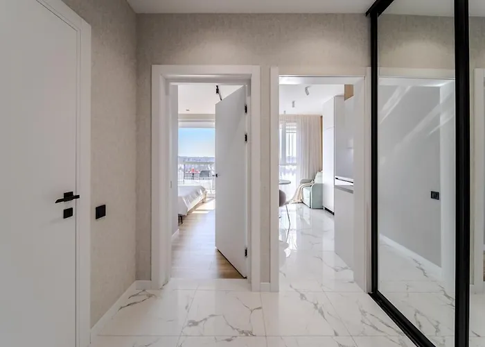 Apartmán сучасна з панорамним видом у львові *