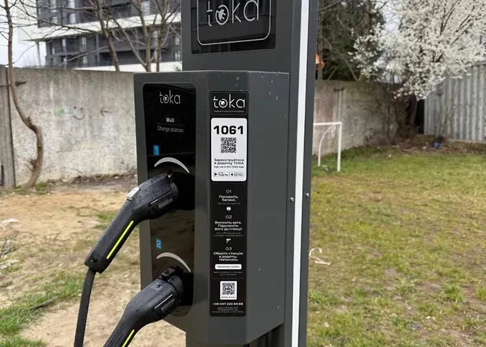 сучасна з панорамним видом у львові Apartmán Lvov